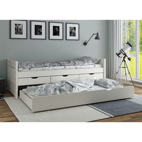 Noomi Solid Wood Tomas Captain Bed